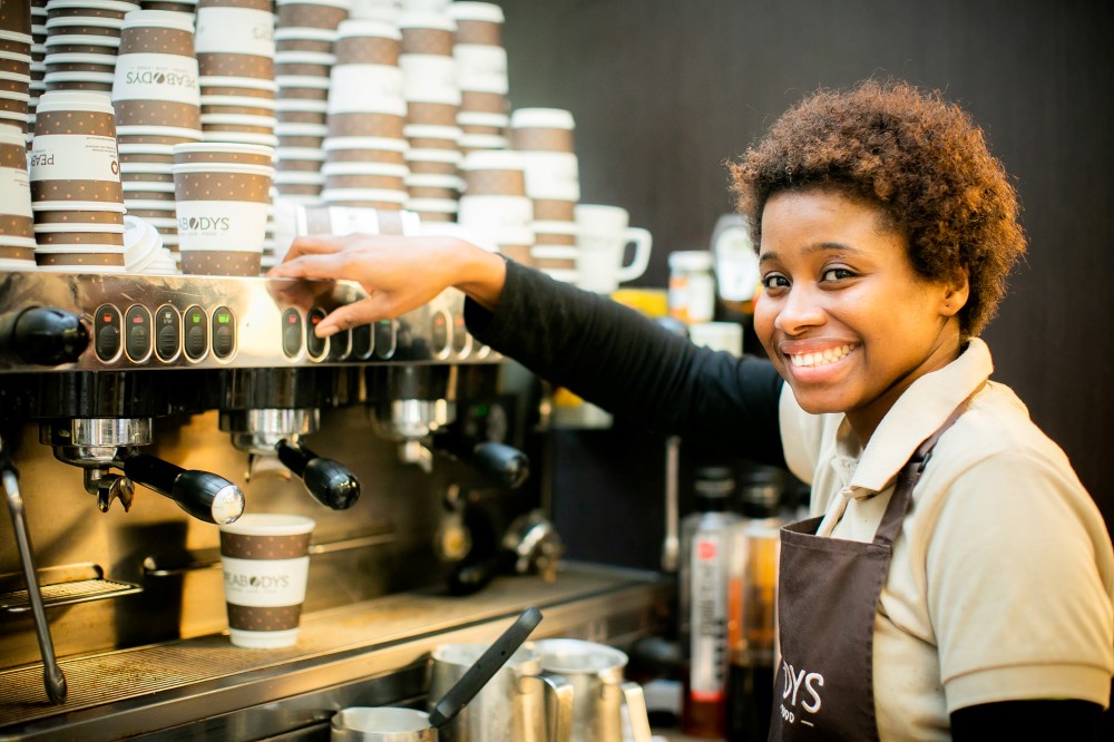 Hospital HUB - Peabodys Coffee stays open for the NHS during crisis