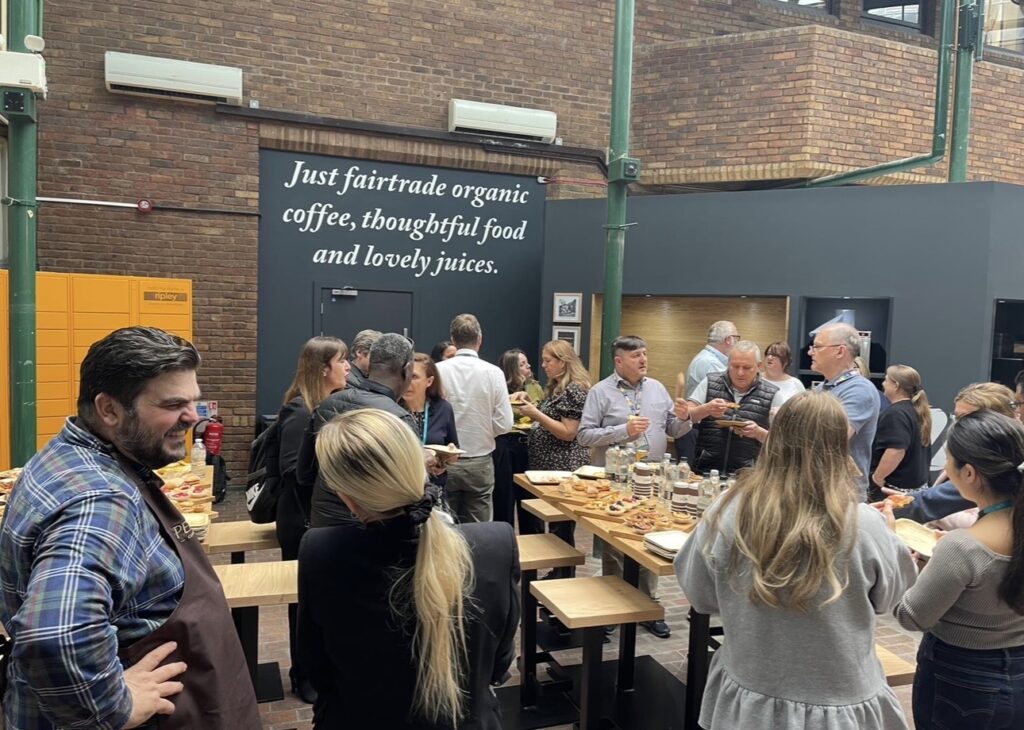 Peabodys Opens at UCLH: a fantastic turnout from staff and visitors alike